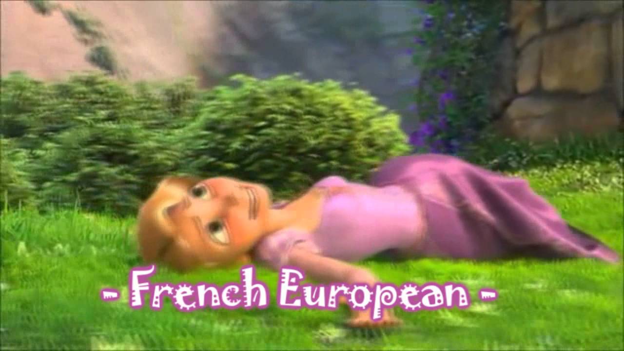 Tangled - When Will My Life begin - [One Line Multilanguage] - Reprise - (Part 2/3)