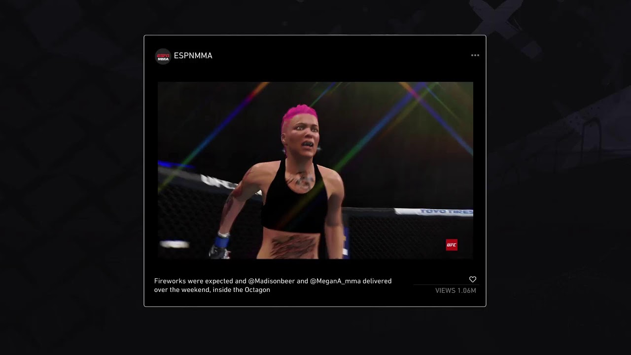 UFC 4 Playthrough part 1 🔥💯