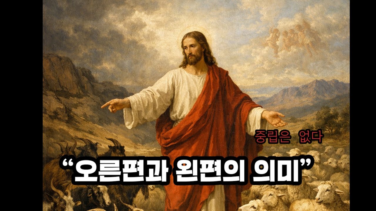 왜 염소는 왼편에 서게 되었을까? |성경이 말하는 분기점