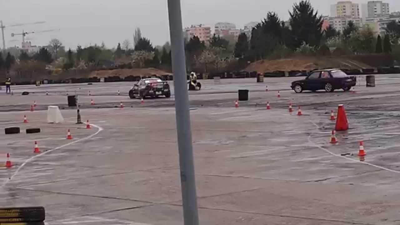 STW Drift Challenge 2015, runda 1, Bartosz Ostałowski przejazd treningowy w parze