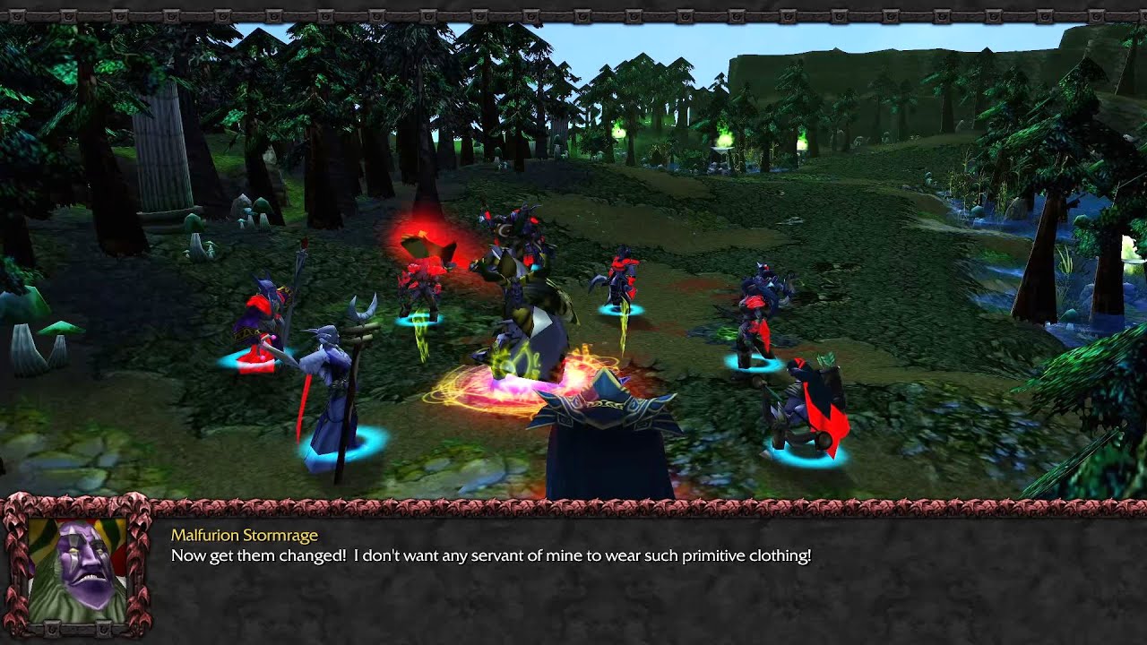 Malfurion recruits more people to his magic thirsty cult and gets rid of their primitive clothes