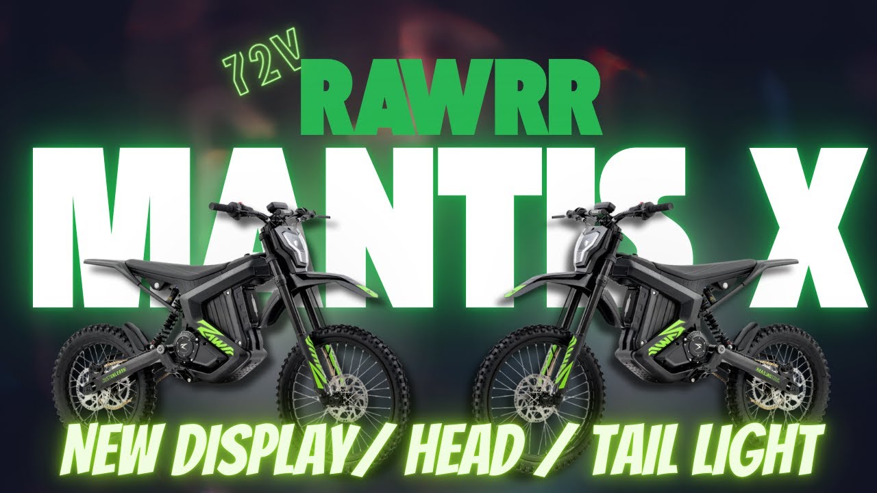 72V Rawrr Mantis X Lighting Transformation + Display Swap