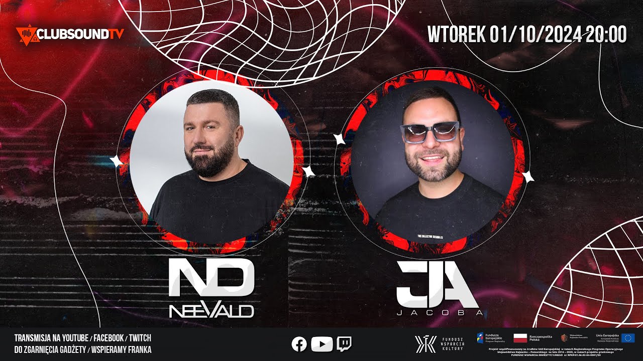 NEEVALD & JACOB A live ! Clubsound TV!  Episode 154!