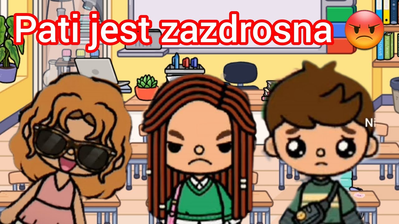 Pati jest zazdrosna😡 Planujemy super dzień z rodzeństwem🎉 historyjki toca boca po polsku Bajki toca