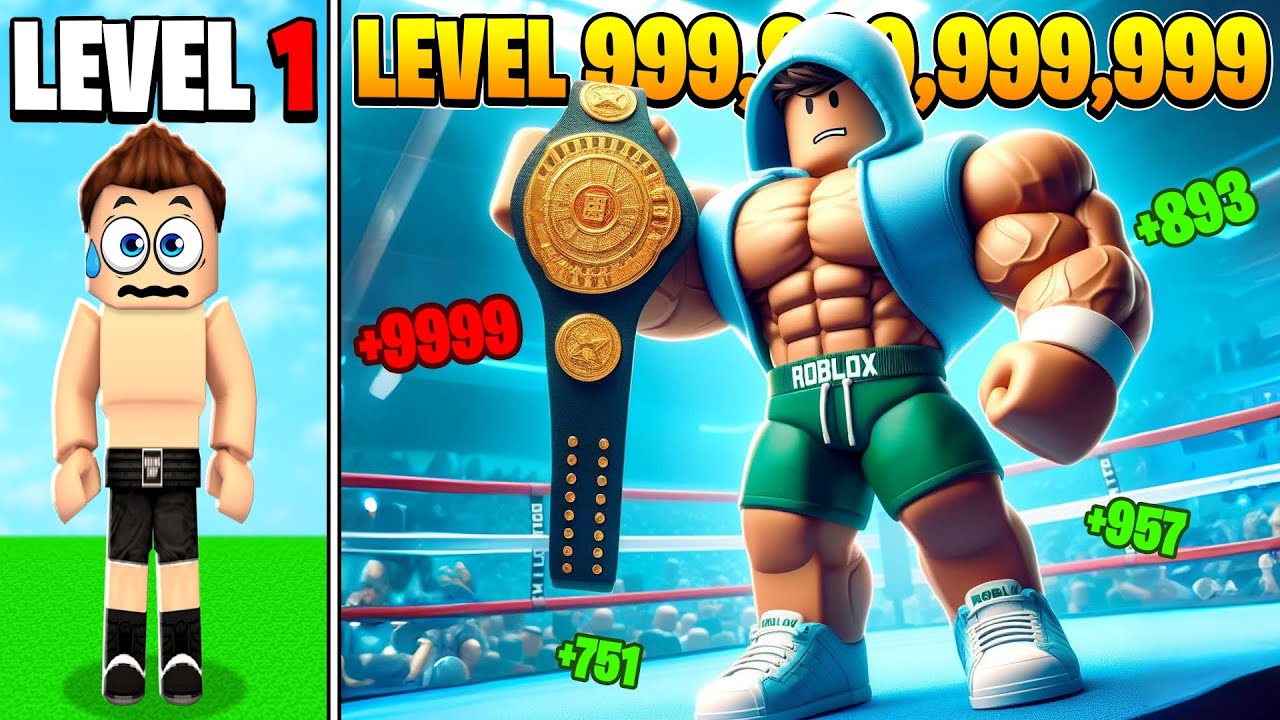 ROBLOX BECOME A PRO BOXER SIMULATOR!!