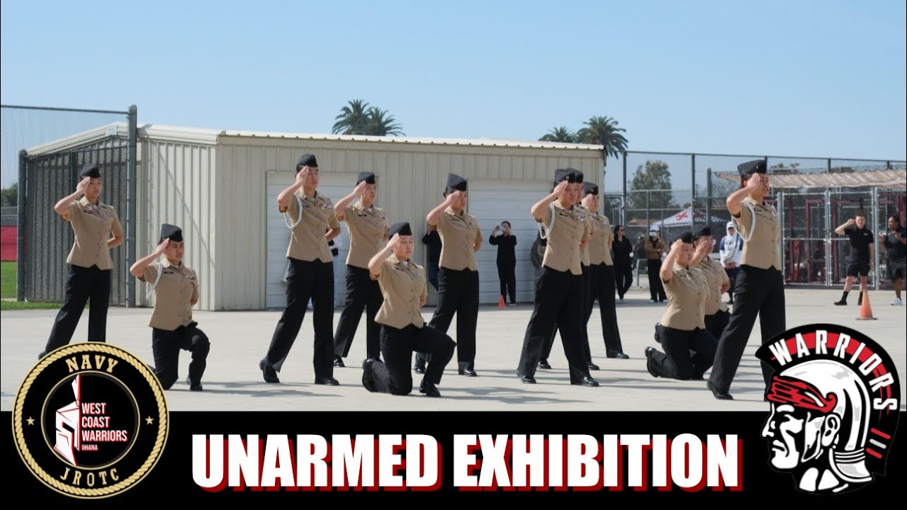 Troy Black Unarmed Exhibition NJROTC Superbowl 2025