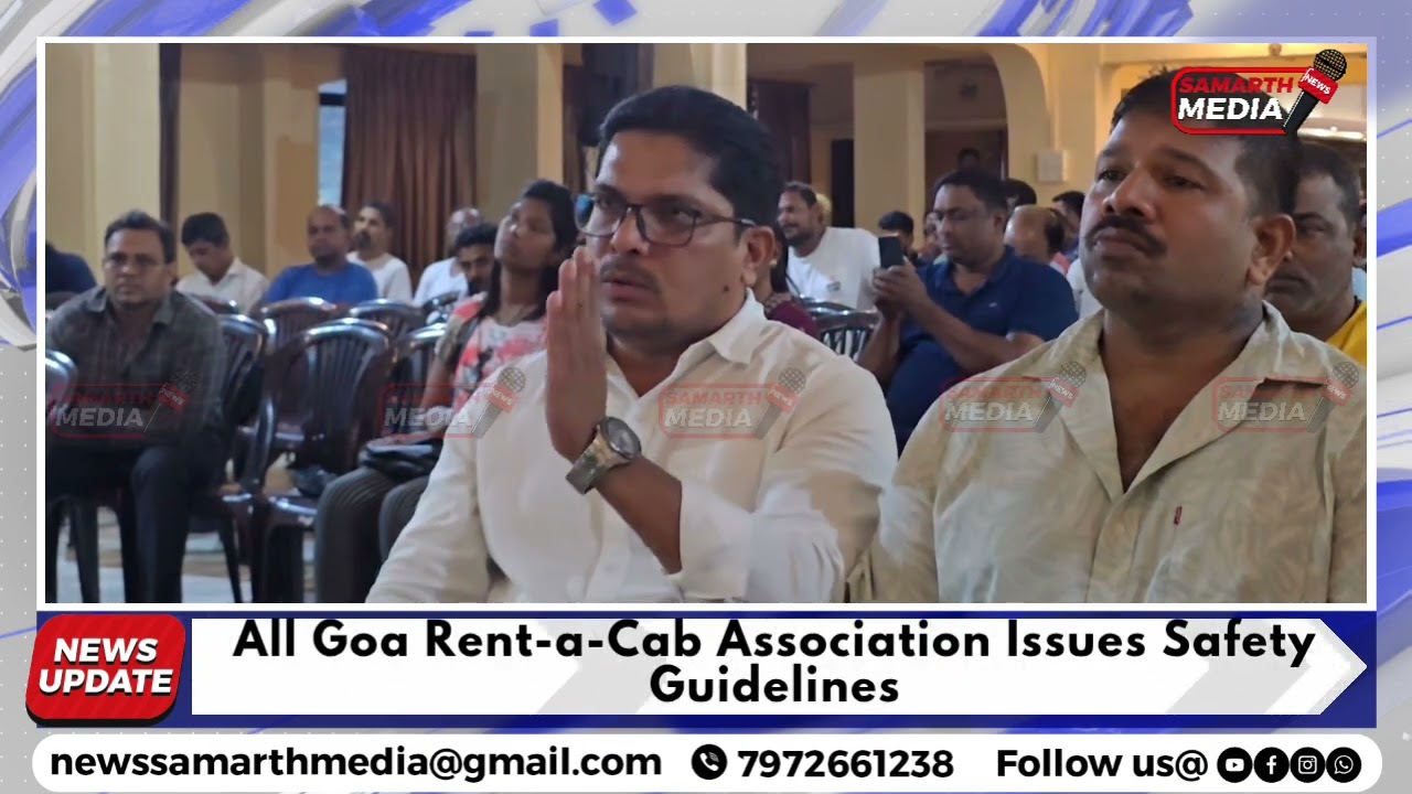 All Goa Rent-a-Cab Association Issues Safety Guidelines