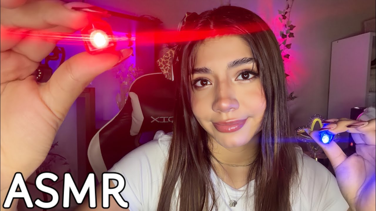 ASMR ESPAÑOL / EXAMEN DE LA VISTA muy RELAJANTE + TEST VISUAL BOMBA e impredecible