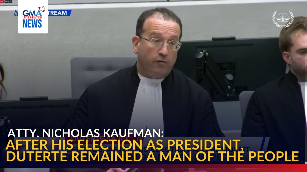 Kaufman argues PBBM intended to diminish Duterte's legacy | GMA Integrated News