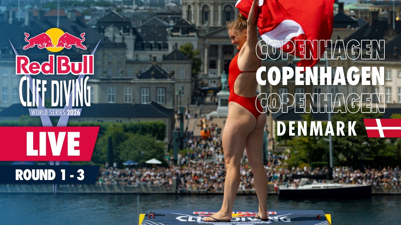 Diving off Copenhagen Opera House Rooftop, Round 1-3, 🇩🇰 | Red Bull Cliff Diving World Series 2026