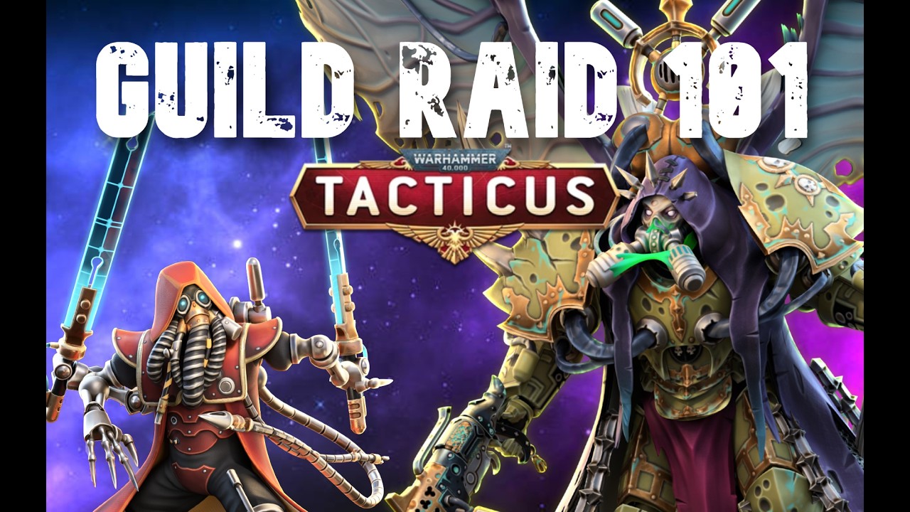 AdMech are INSANE against Mortarion (ft. Yagyuu) | 40K Tacticus | Guild Raid 101
