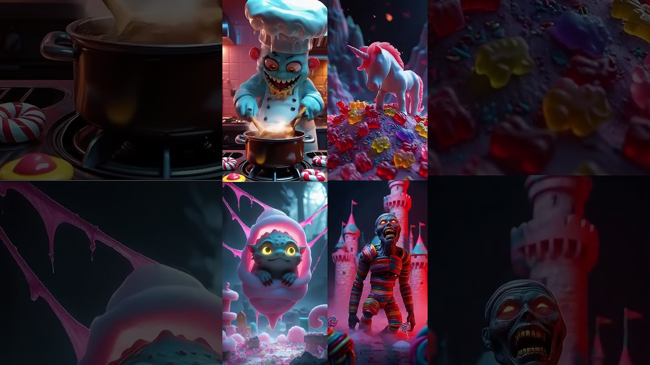Candy Creatures Invasion 🍬👾 