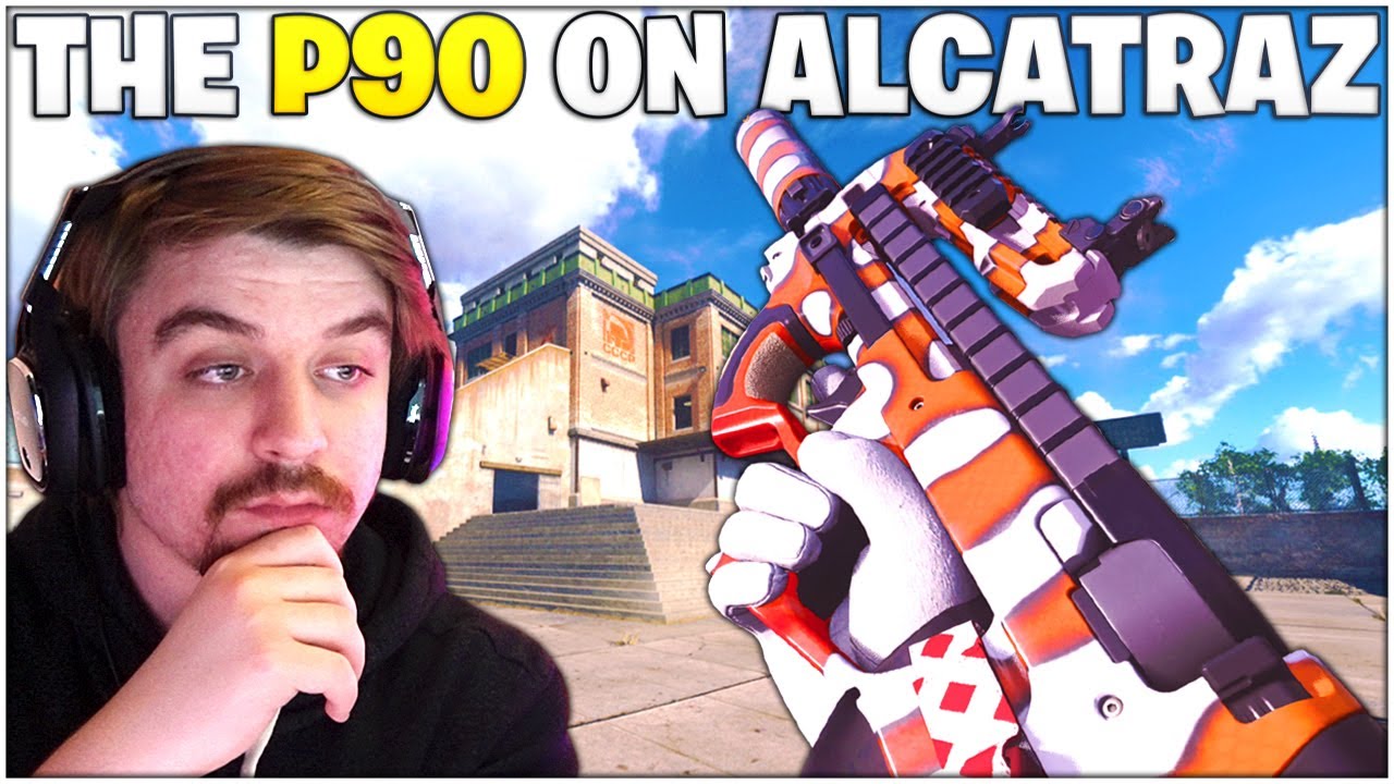 The P90 Is INSANE On Alcatraz - But NO ONE Uses It!? *Best Setup* (Rebirth Island - Warzone)