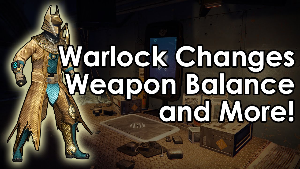 Destiny April Update: Warlock Changes, Weapon Balancing and More!