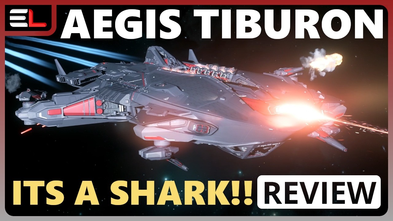 Обзор Star Citizen 4.8 (примерно 10 минут) - AEGIS TIBURON - АКУЛА С ЧЕРТОВСКИ КРУТЫМ ЛАЗЕРНЫМ ЛУ...