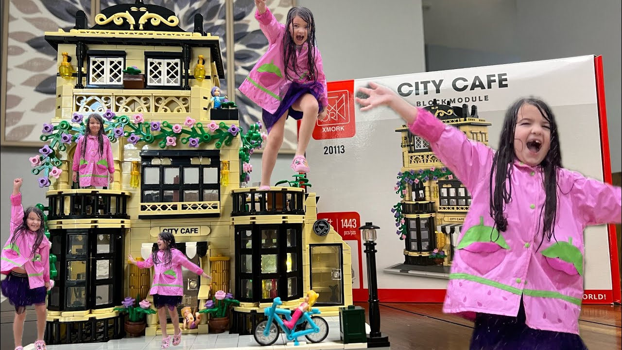 Brick set City Cafe