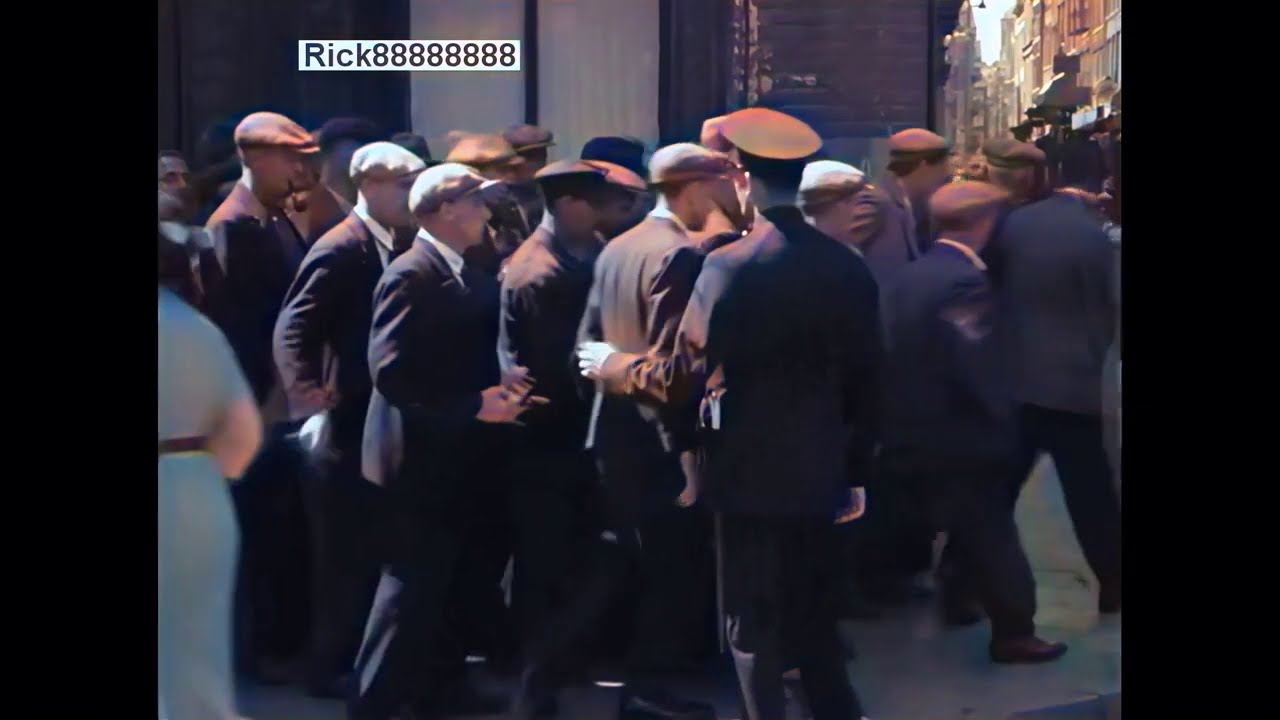 Nederland in de Crisisjaren 1934-1936 in kleur! The Netherlands during the depression in color!