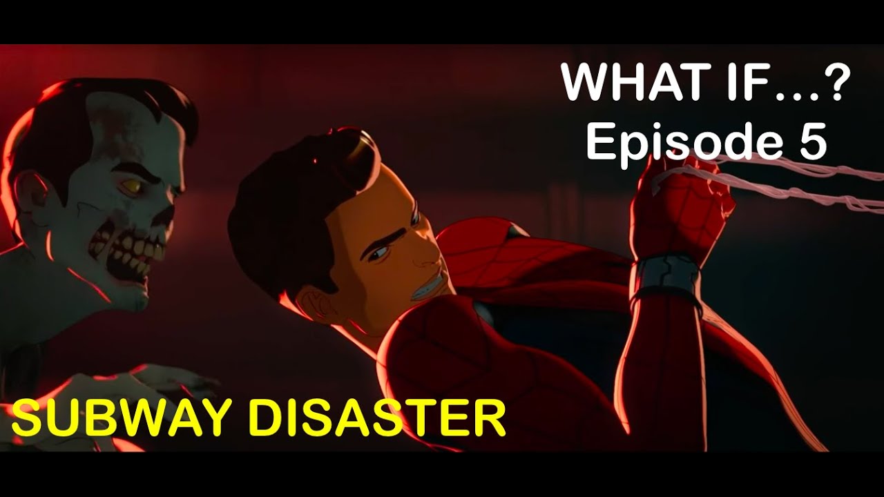 Subway Zombie Fight | Spider Man pulls the Train | What If Episode 5