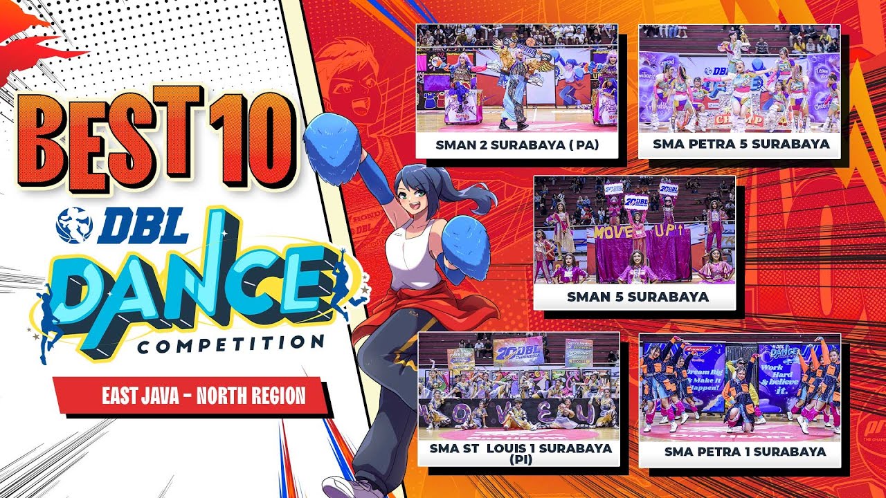 TOP 10 DBL DANCE COMPETITION EAST JAVA NORTH | SESI 2