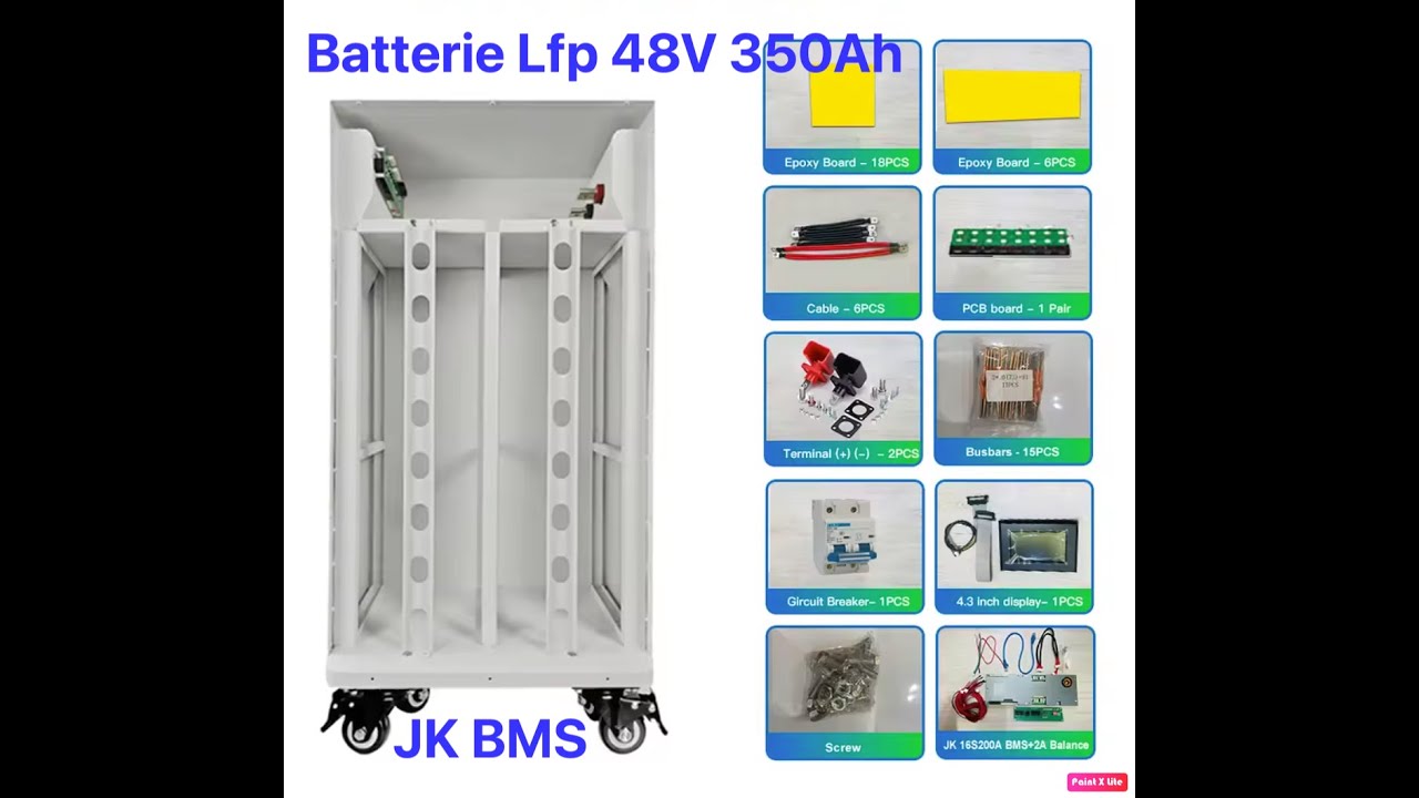 Je monte une batterie de 17,9 Kwh avec Box + Jkbms