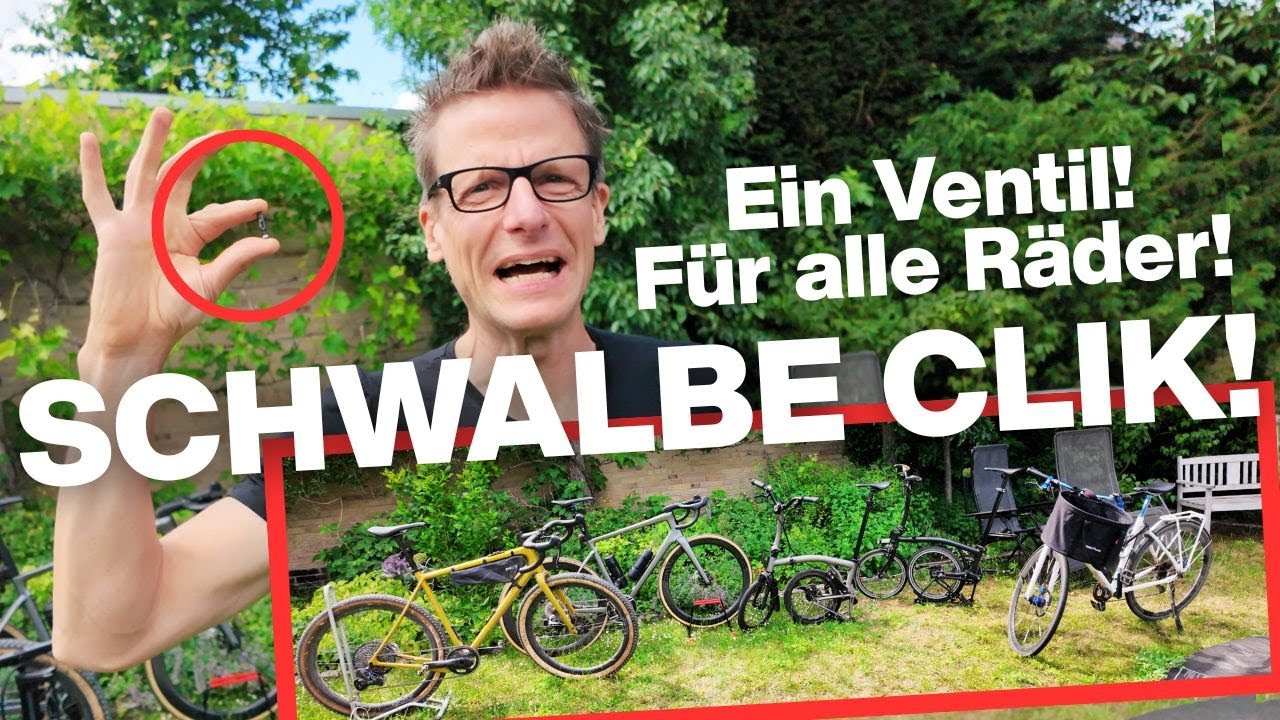 Schwalbe Clik Valve Klick-Ventil: Einfacher, sicherer? Installieren & umrüsten / Makita Kompressor