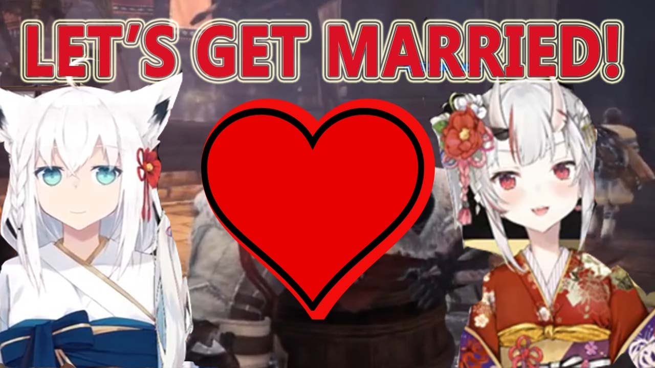 Fubuki and Ayame flirting【 PUBG & MHW 】