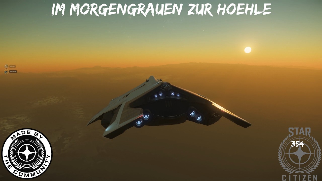 Star Citizen [LIVE] [4.5] [GERMAN] [HD] #354 Im Morgengrauen zur Hoehle