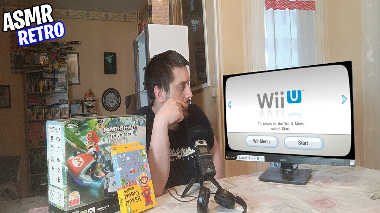 ASMR RETRO AVEC LA WII U