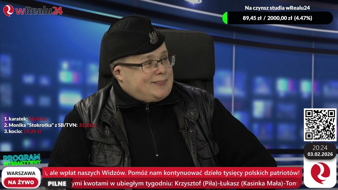 wRealu24 Wt 3 2 2026r  W  Olszański, M  Osadowski Rodacy Kamraci NPTV pl