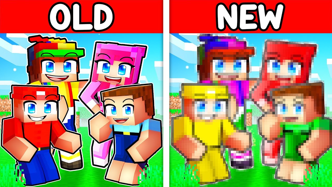 OUR NEW MINECRAFT AVATARS…