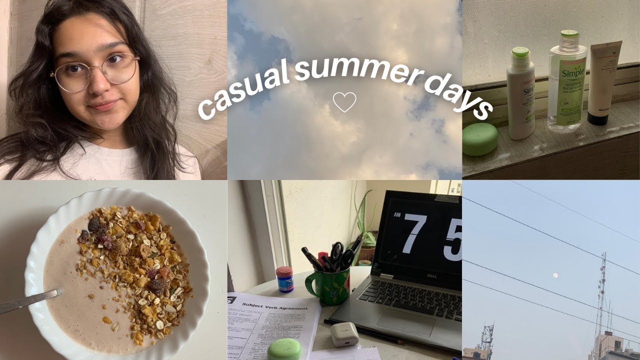 realistic summer break week ♡ cbse grade 11 | life lately