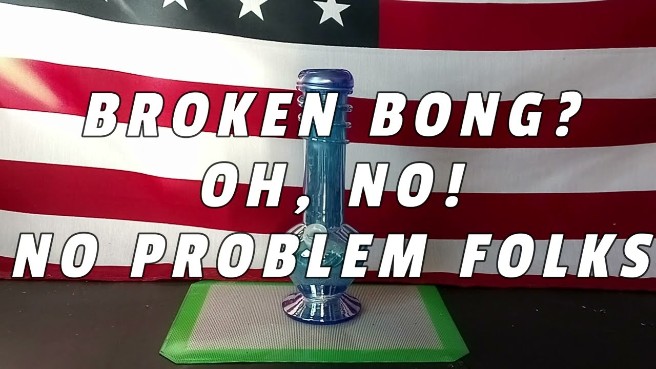 HOW TO FIX A BONG DIY KIT - MAJOR DAMAGE