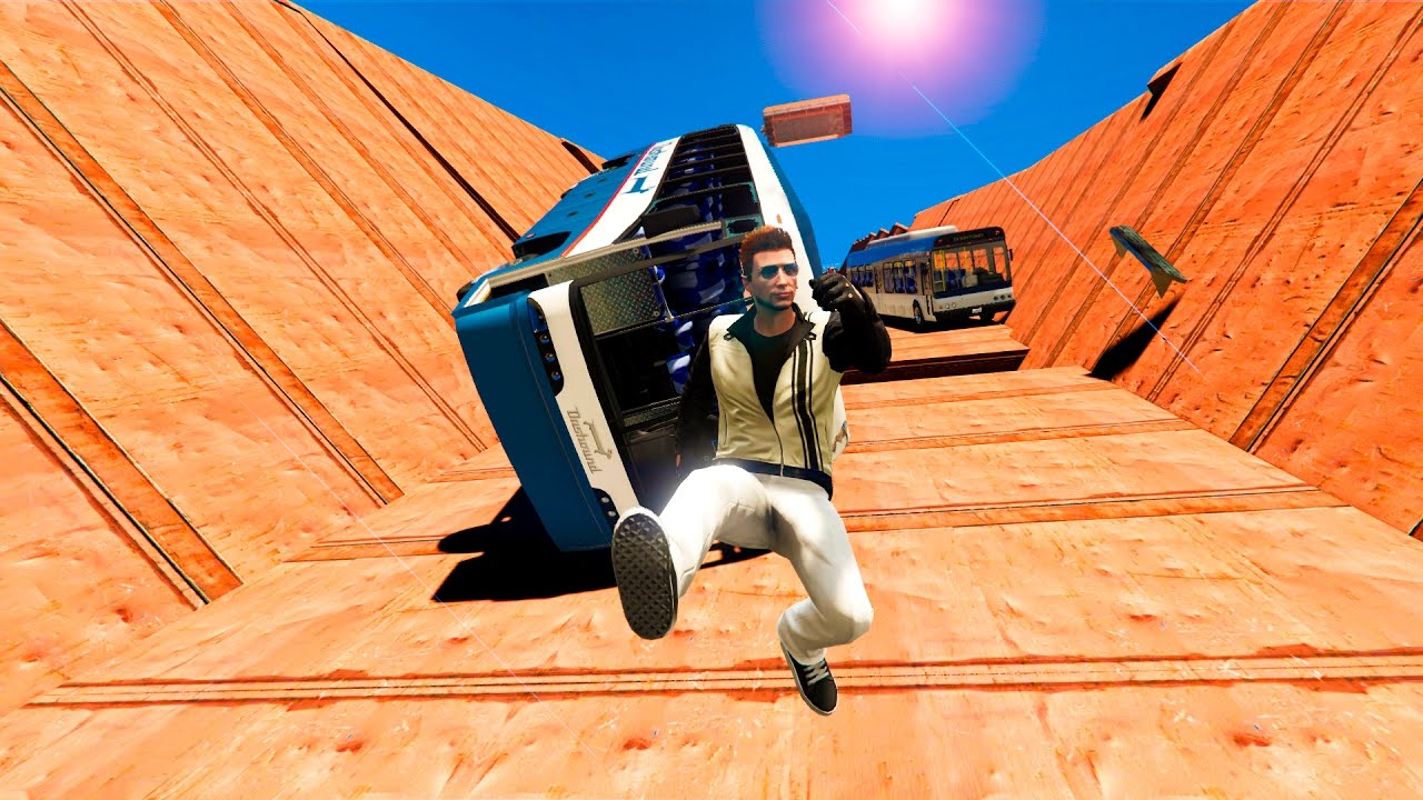 ВЫЖИЛ НА НЕПРОХОДИМОЙ ЛАВИНЕ СМЕРТИ ИЗ МАШИН (GTA 5 Смешные моменты)