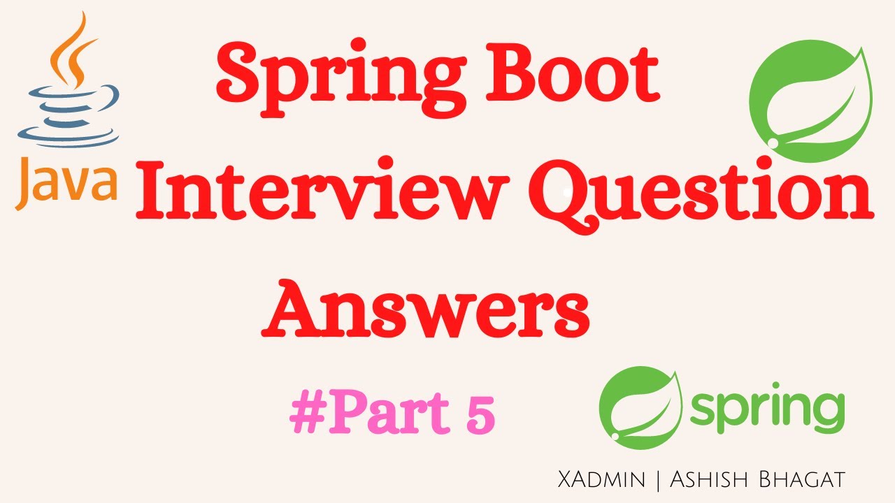 Spring Boot Interview Questions | Actuator | Profiles | @RestController | @Controller | Part 5