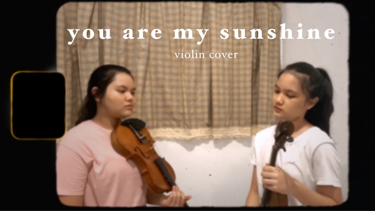 you are my sunshine - violin