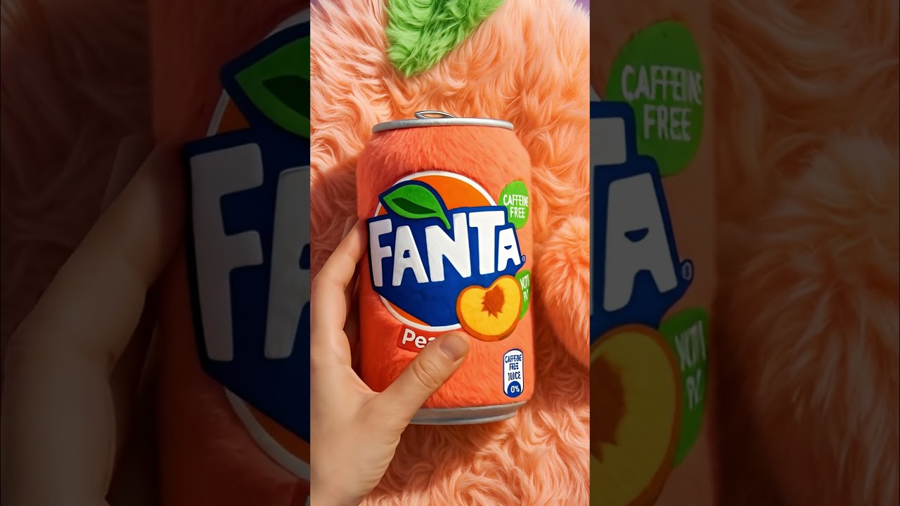 Fluffy soda ASMR #aesthetic #asmr #fanta #reels #shorts