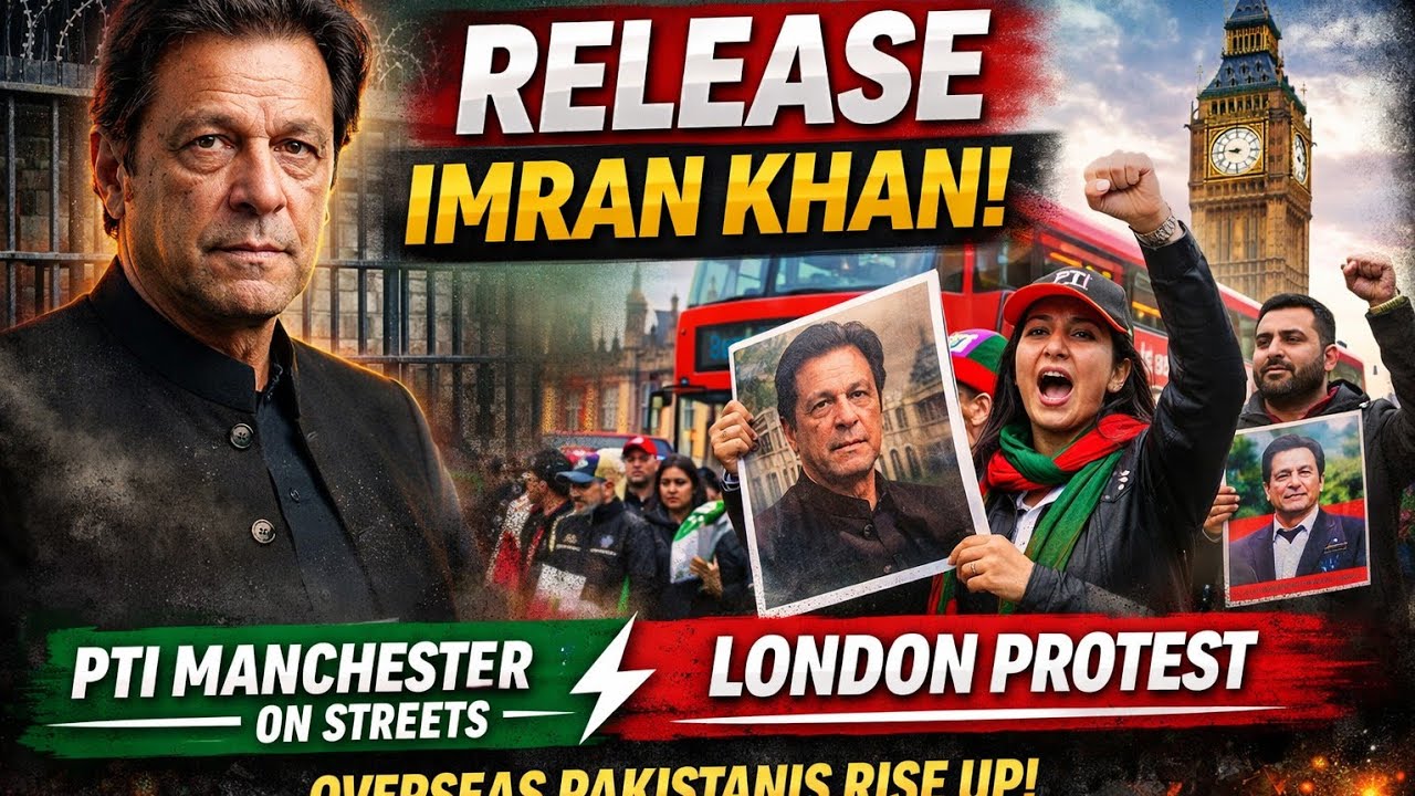 PTI North West Manchester Campaign | Release Imran Khan