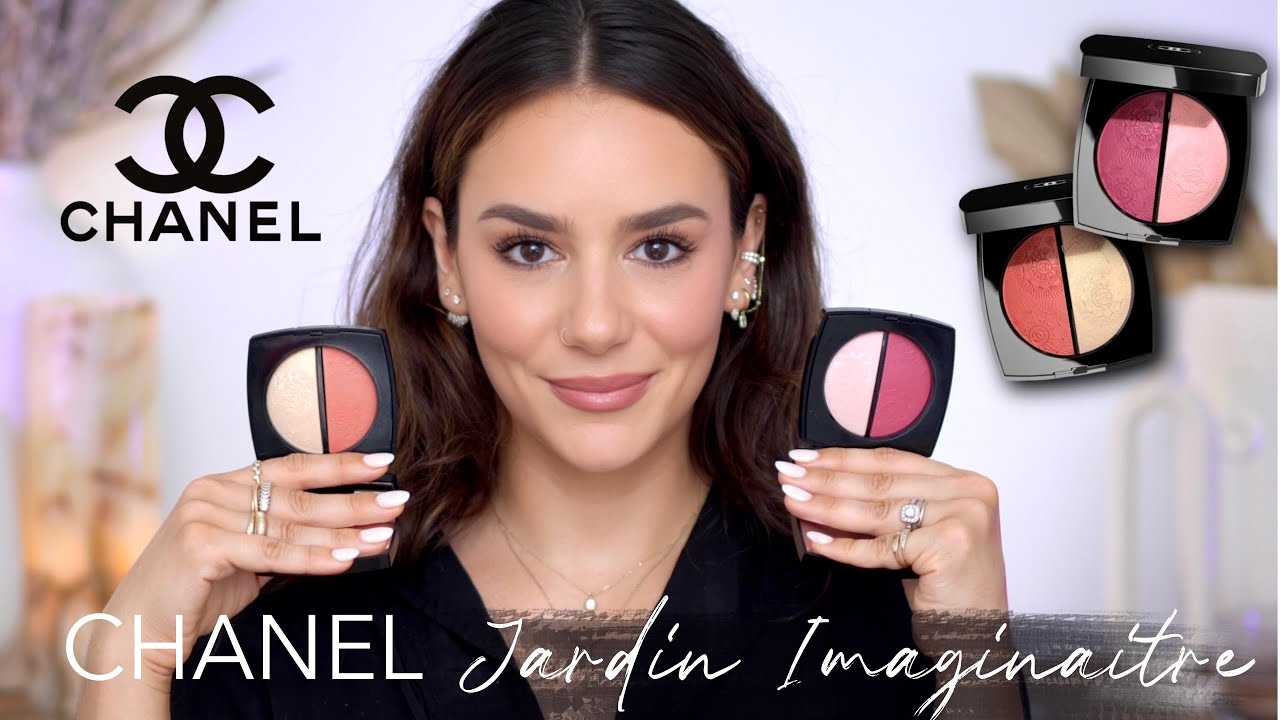 CHANEL SUMMER 2024 COLLECTION: Jardin Imaginaire Blush & Highlighter Duo: Application + Review