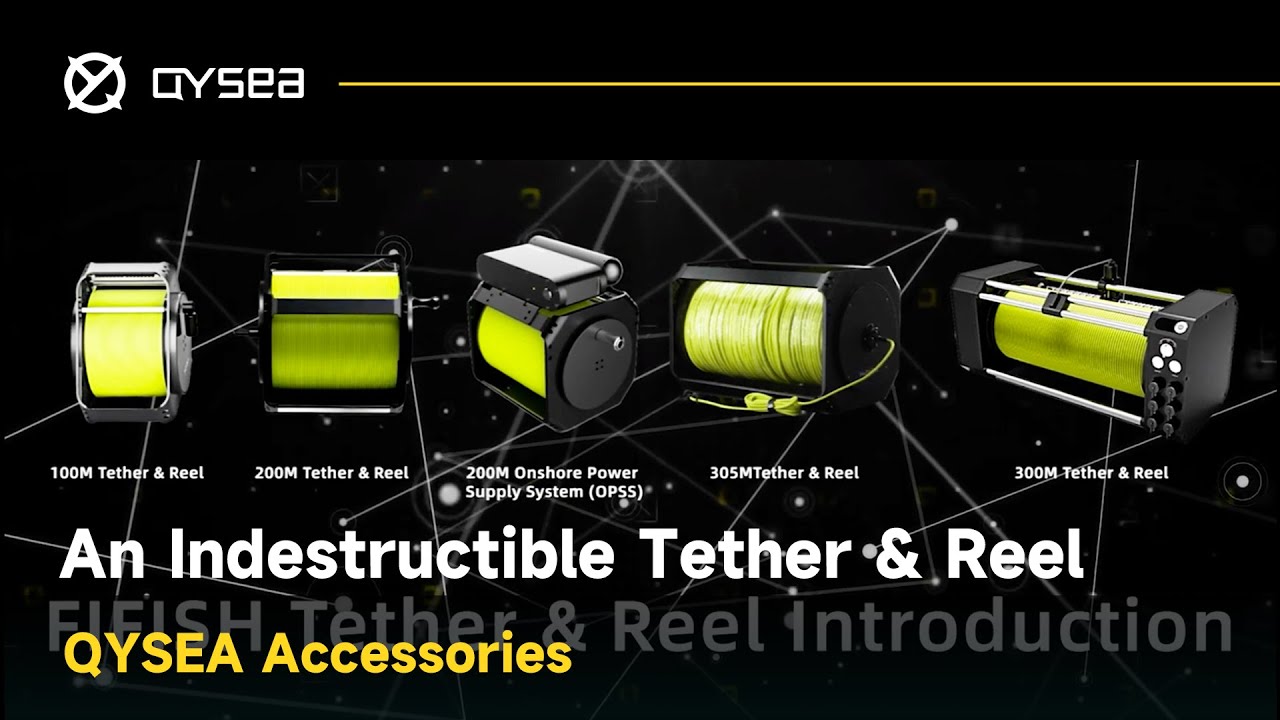 An Indestructible Tether & Reel | FIFISH Underwater Robots