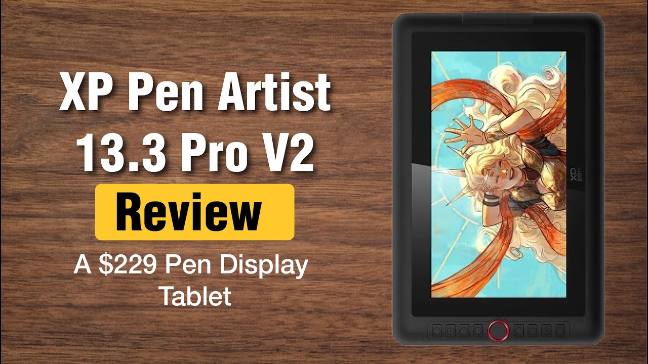 Обзор: XP Pen Artist13.3 Pro V2 — планшет с графическим дисплеем за 229 долларов