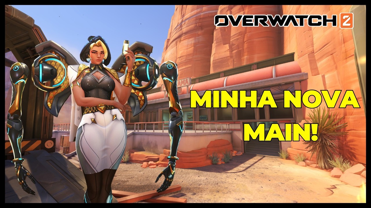 Agora a Domina é minha nova main! | Overwatch