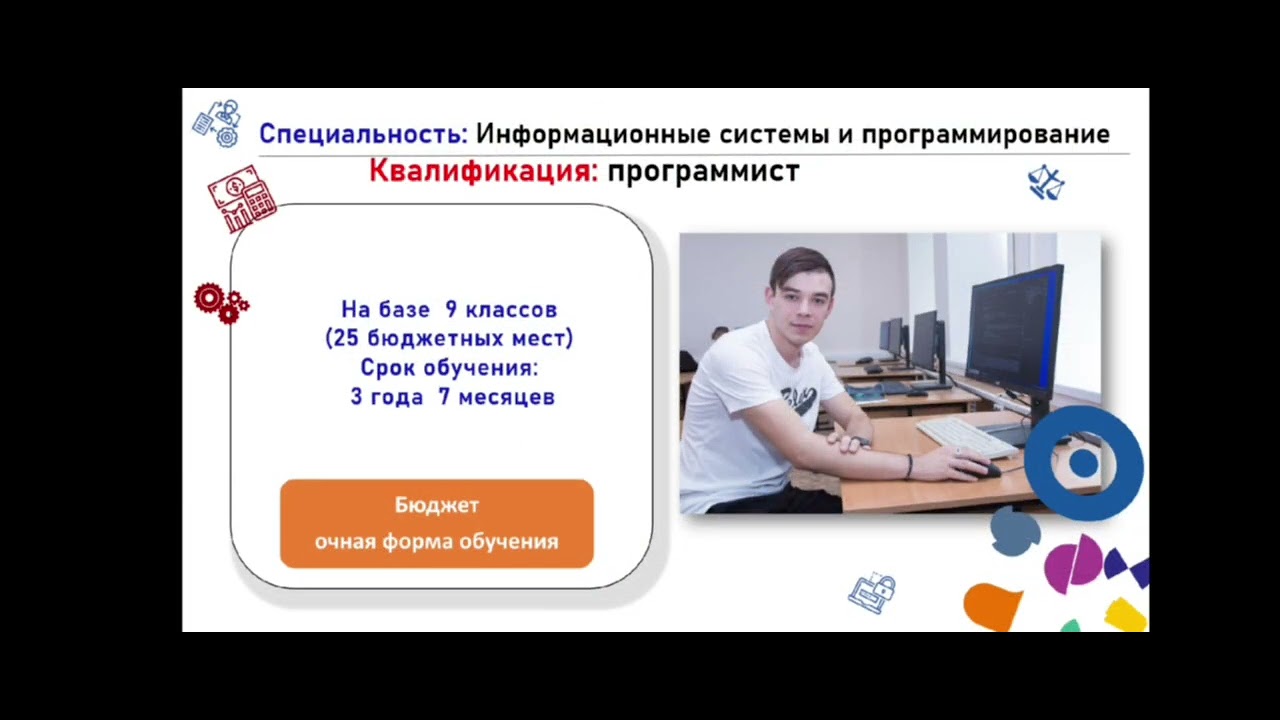 Презентация специальностей