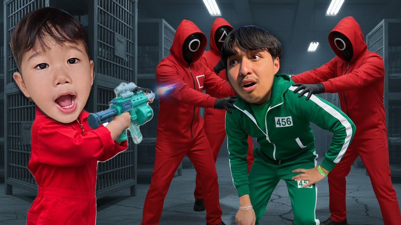 squid game ชีวิตจริงใครแพ้ต้องโดนกำจัด | น้องอาเธอร์