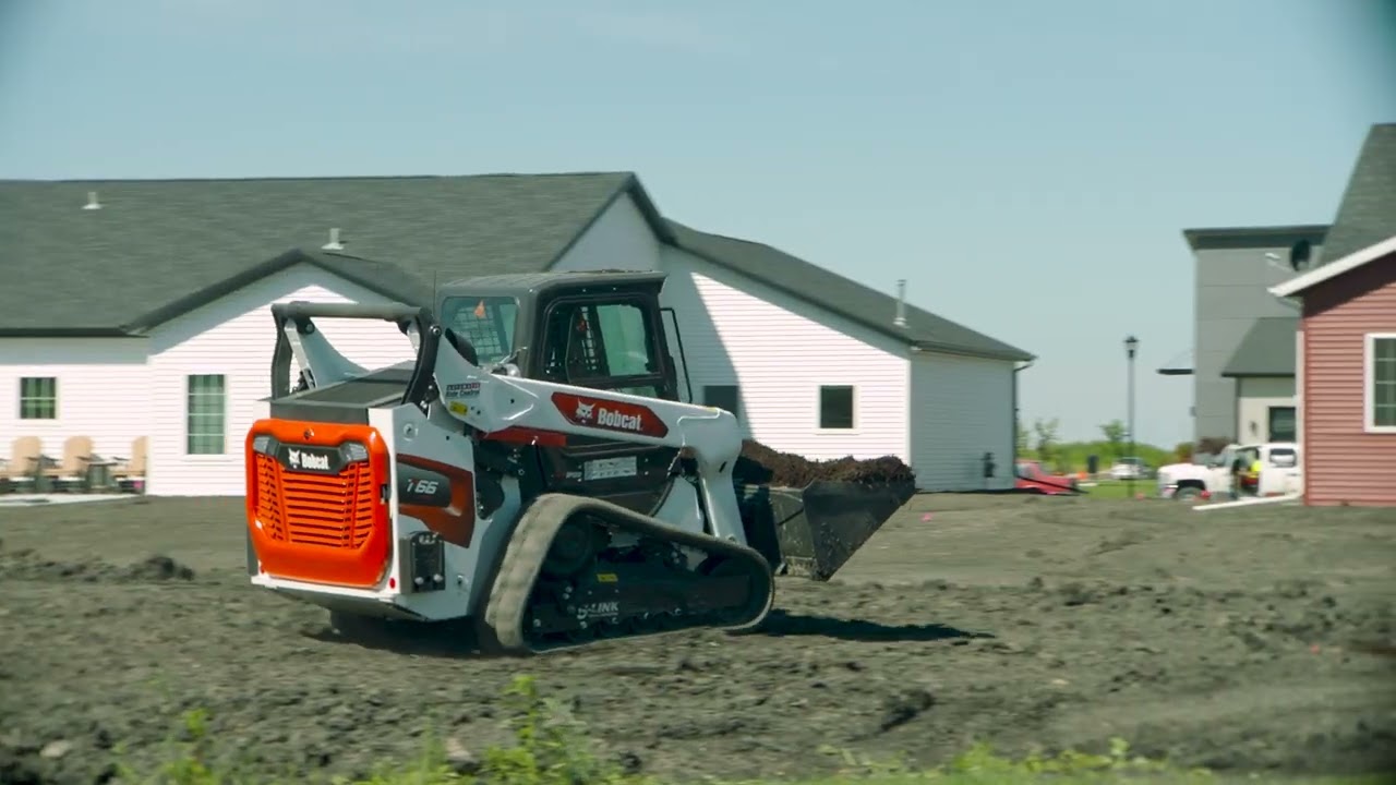 Ходовая часть Bobcat с 5-рычажной торсионной подвеской | Компактные гусеничные погрузчики Bobcat