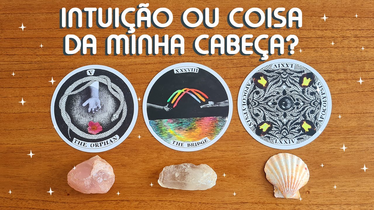 🔮😵‍💫INTUIÇÃO OU COISA DA MINHA CABEÇA? 🔮😵‍💫