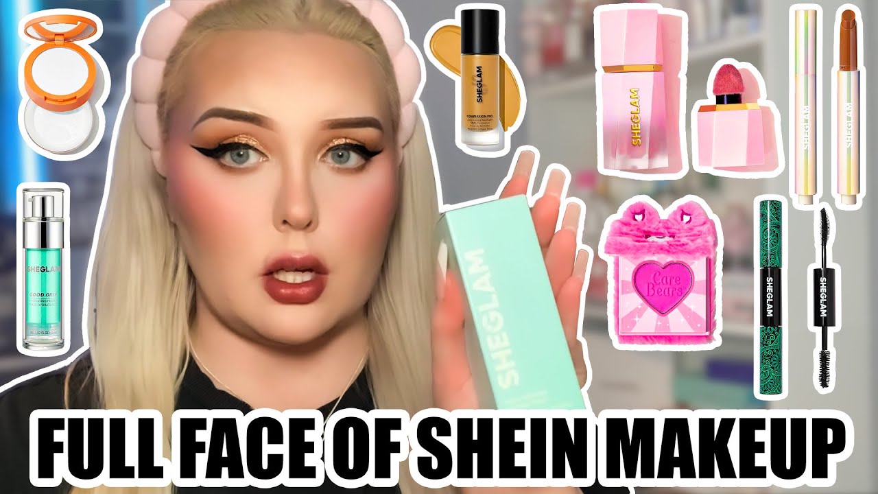 I Tried a Full Face of SHEIN Makeup....here's what happened 😱