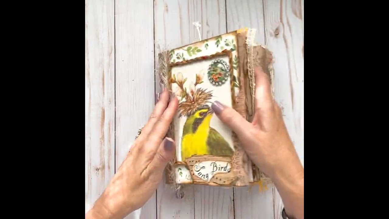 Beautiful Bird Junk Journal