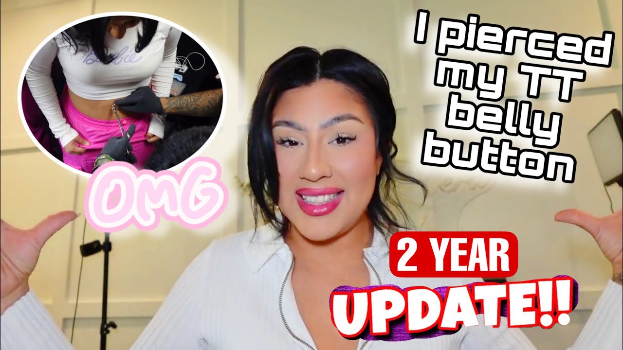 I PIERCED MY BELLY BUTTON!! *TUMMY TUCK UPDATE* ALMA RIVERA