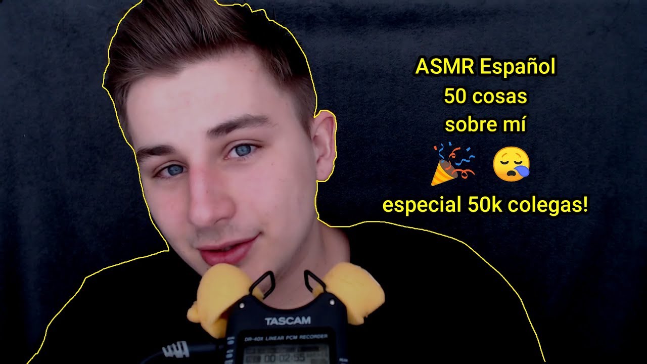 50 cosas SOBRE MI | Especial 50k ASMR Español