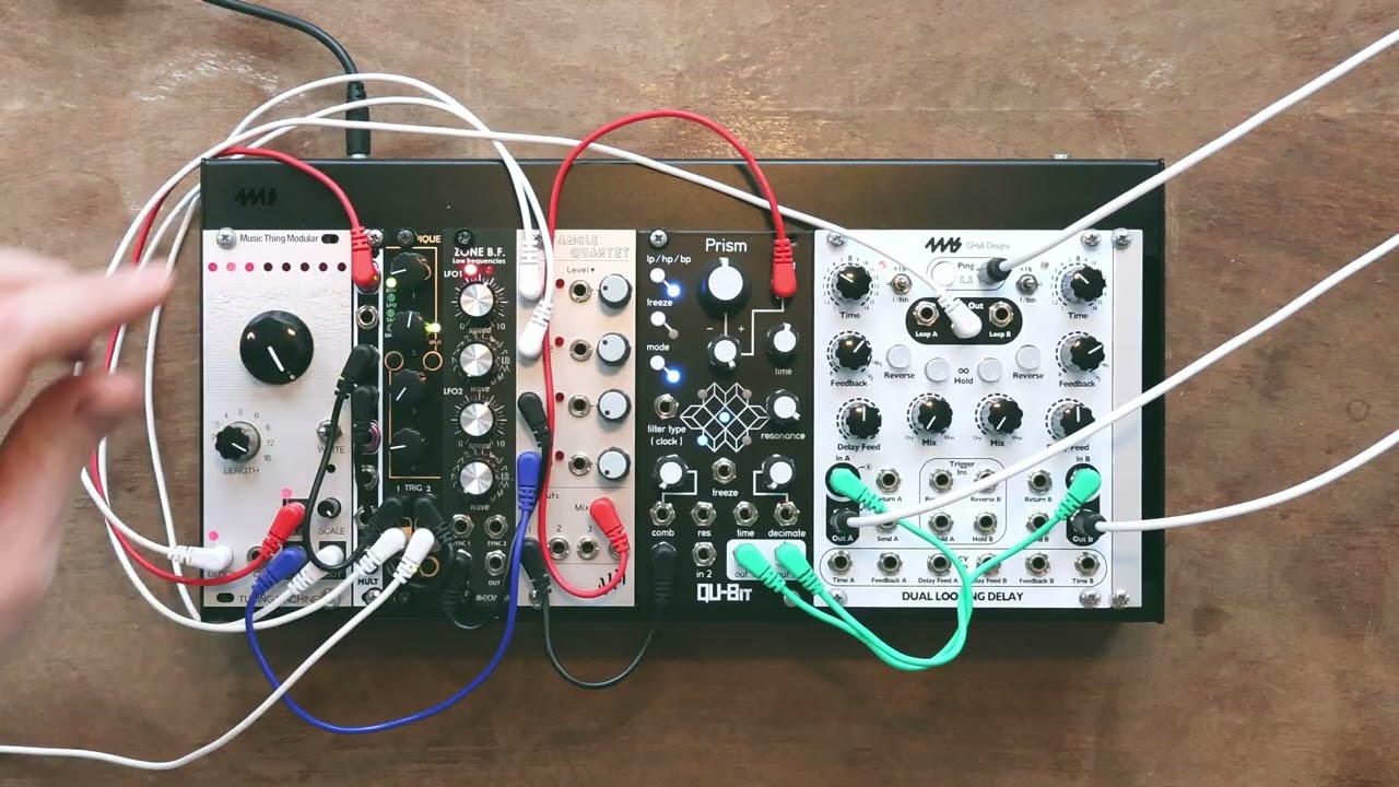 Pinging Qu-Bit Prism Techno Noodles